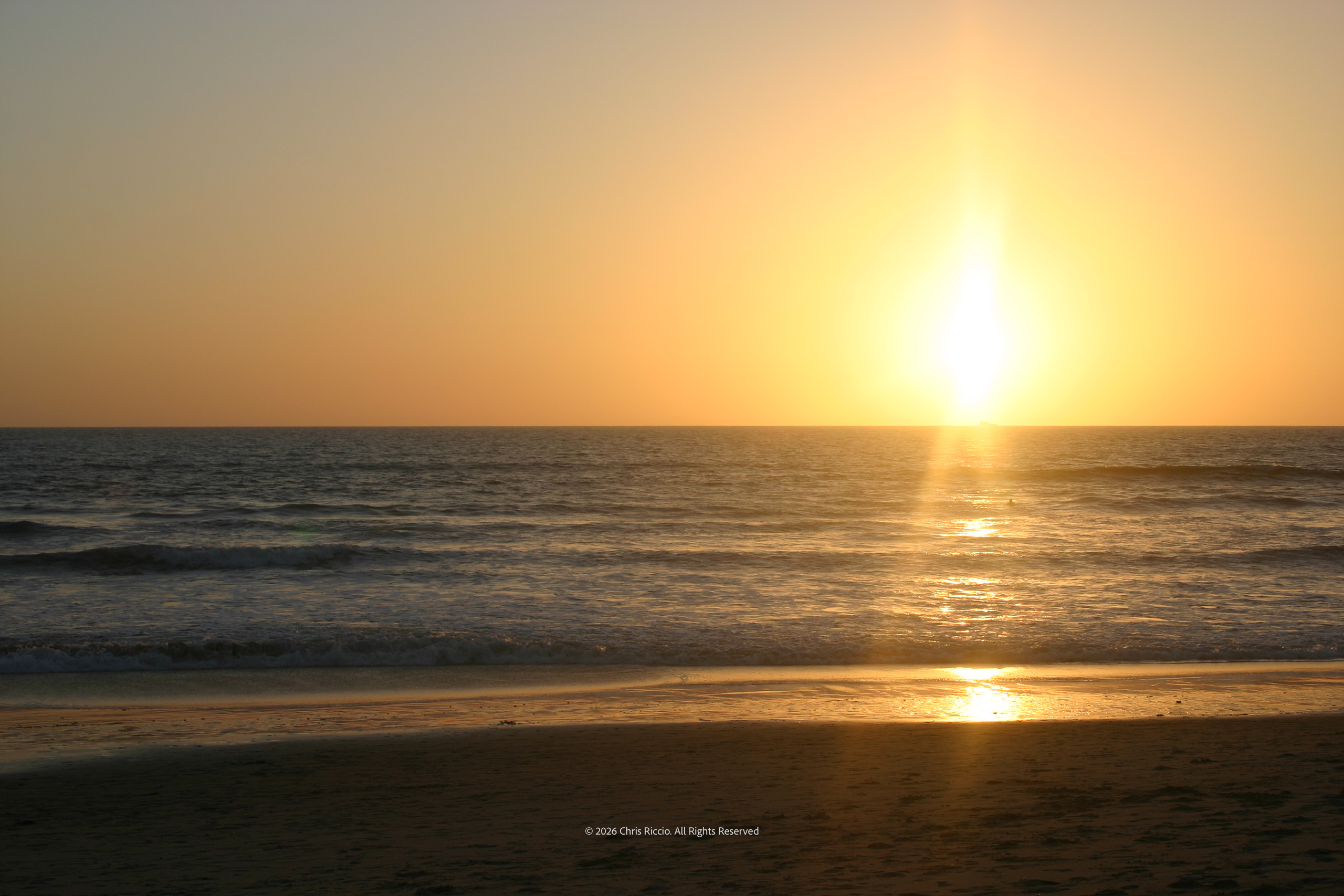 Pacific Ocean Sunset